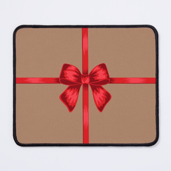 Item preview, Brown Paper Package Tied Up With a Red Bow designed and sold by illucalliart.
