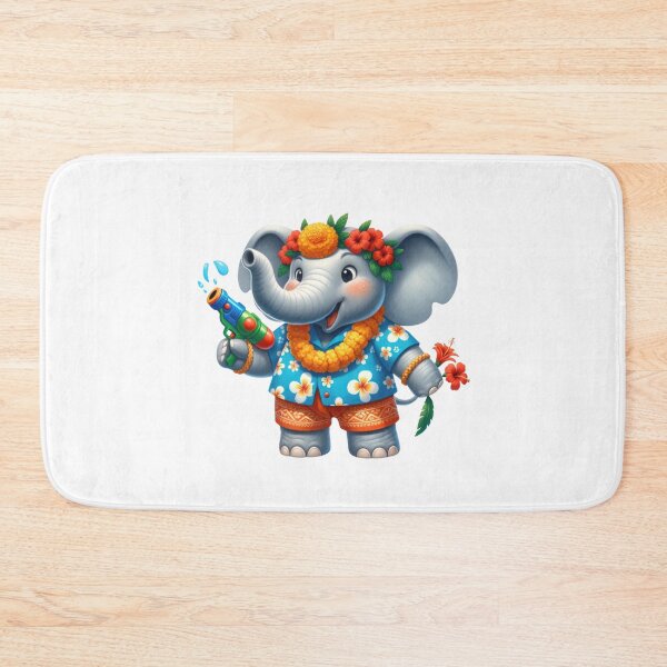 Item preview, Cute Thai Elephant Songkran Festival 11 designed and sold by CharlieDesings.