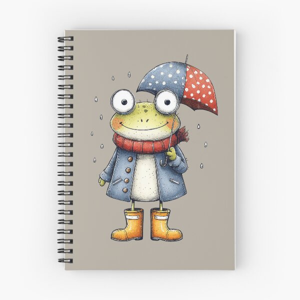 Item preview, A Sweet Frog In An Autumnal Atmosphere designed and sold by dharanna.