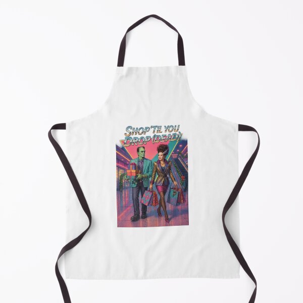 Item preview, Shop ’Til You Drop (Dead)” (1980s Edition | Electric Decades Collection) designed and sold by Theme Snark.