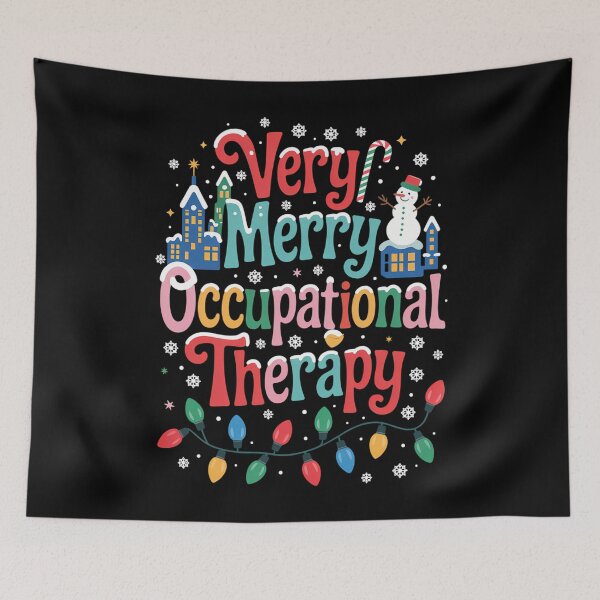 Item preview, Merry Occupational Therapy Funny Squad Christmas designed and sold by WalshDrawnLaugh.