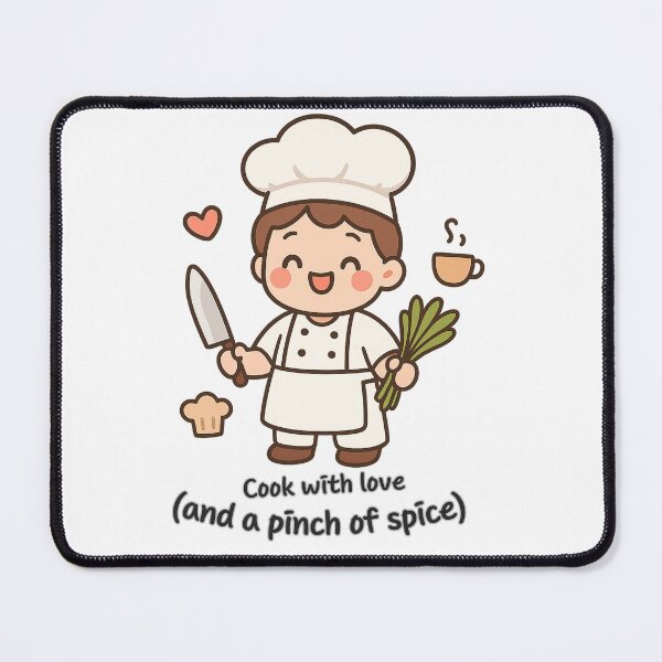 Item preview, Chef kawaii style  designed and sold by KawaiiHero.