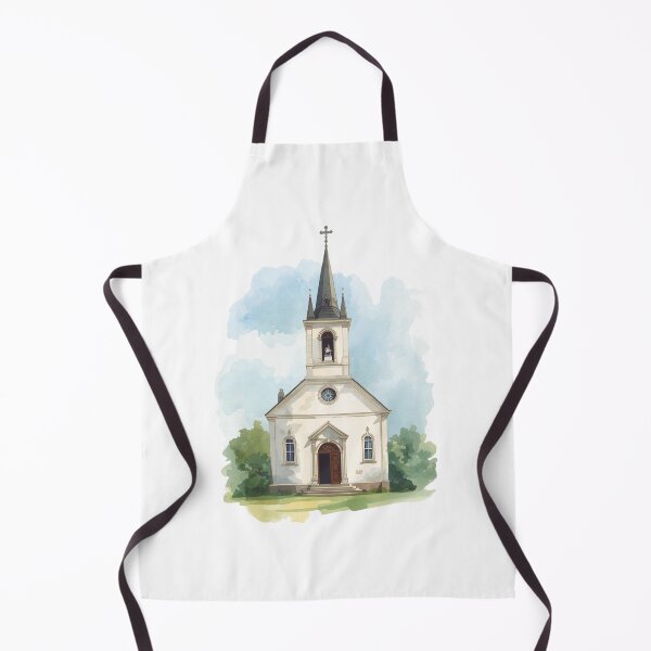 Item preview, Watercolour Church Print designed and sold by ChartGifts.