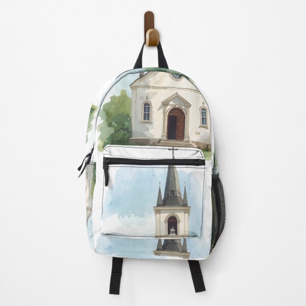 Item preview, Watercolour Church Print designed and sold by ChartGifts.