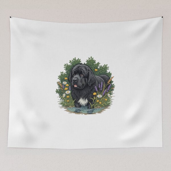 Item preview, My Dear Friends, Merry Christmas,Giant Dog Breeds Art, Saint Bernard, Great Dane, Newfoundland, Kangal, Tibetan Mastiff, Bernese Mountain Dog, Large Dog Lover Gift, Majestic Canine Wall Decor designed and sold by chipmuckdesignn.
