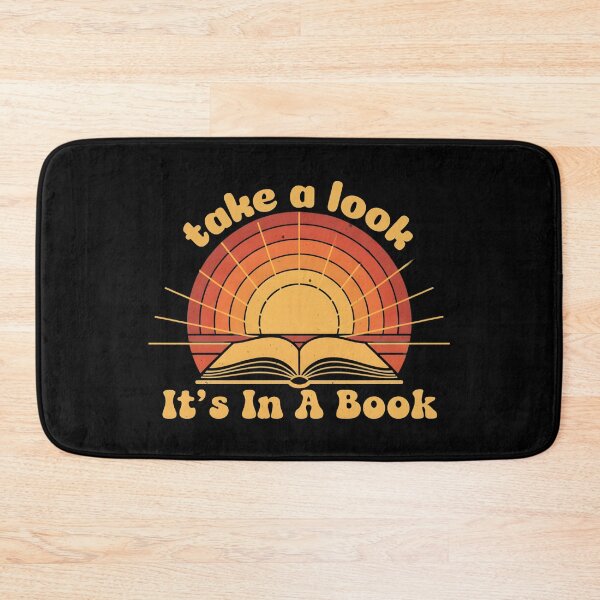 Item preview, Take A Look It's In A Book Quote | Vintage Retro Reading designed and sold by VinsendDraconi.