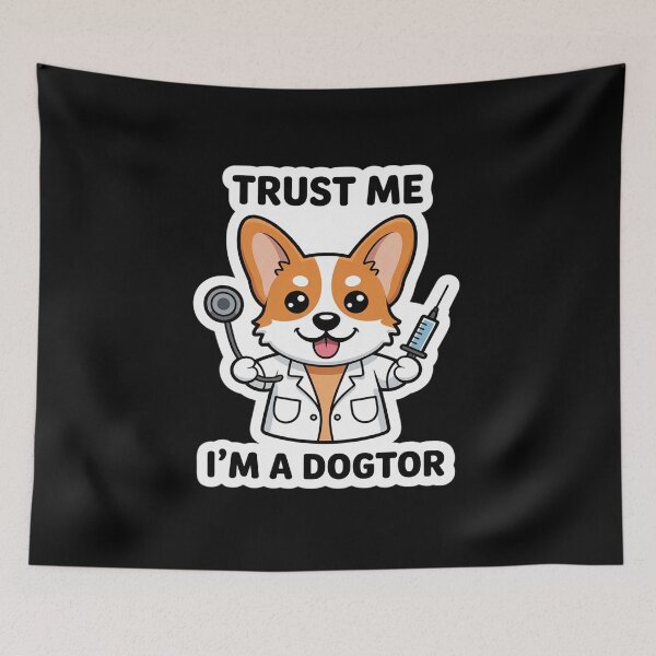 Item preview, Dogtor Trust Me designed and sold by FranzFriesen.