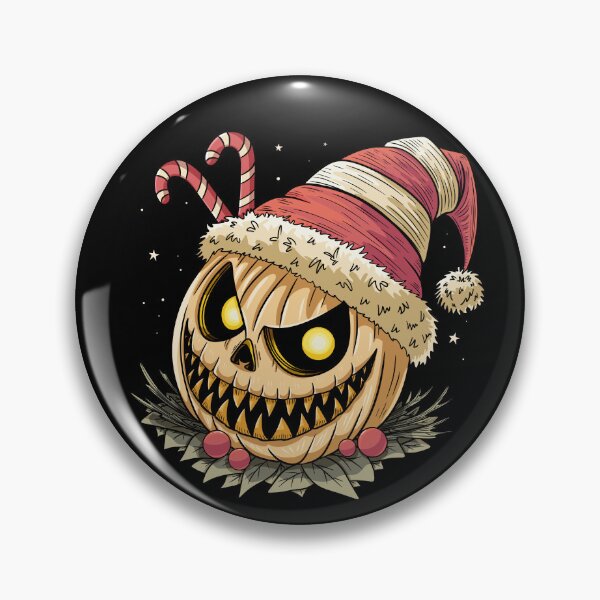 Item preview, Spooky Christmas Pumpkin | Halloween Santa Hat Design designed and sold by Xatutik.art.