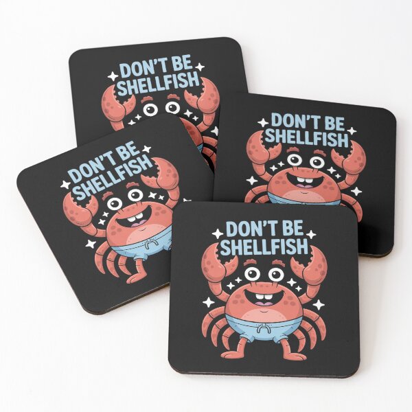 Item preview, Don't Be Shellfish designed and sold by MinaReinger.