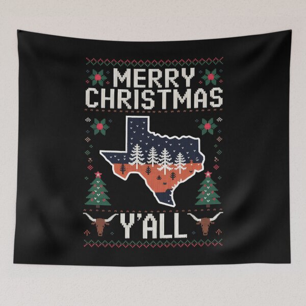 Item preview, Merry Xmas Texas Holiday designed and sold by WalshDrawnLaugh.