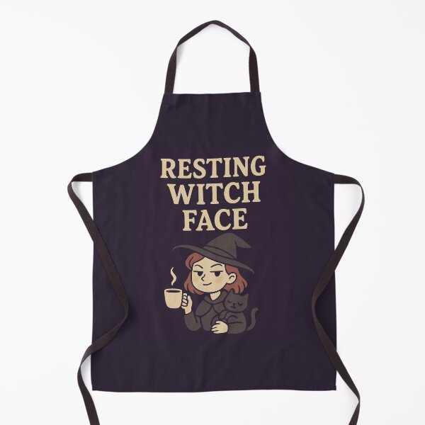 Item preview, Resting witch face designed and sold by Seenister Creepy&Cute.