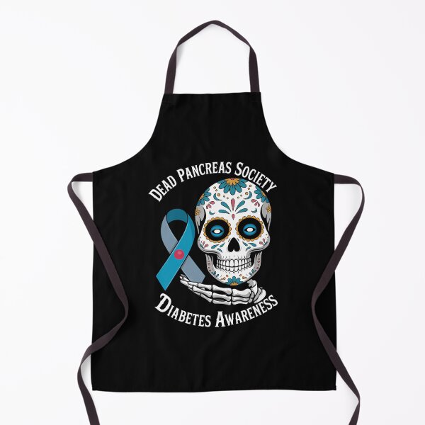 Item preview, Pancreas Society Diabetes Awareness Day Skeleton designed and sold by WalshDrawnLaugh.