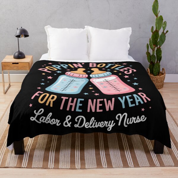 Item preview, New Year Labor Delivery Cute designed and sold by WalshDrawnLaugh.