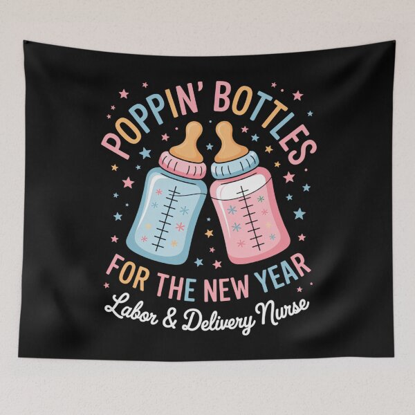 Item preview, New Year Labor Delivery Cute designed and sold by WalshDrawnLaugh.