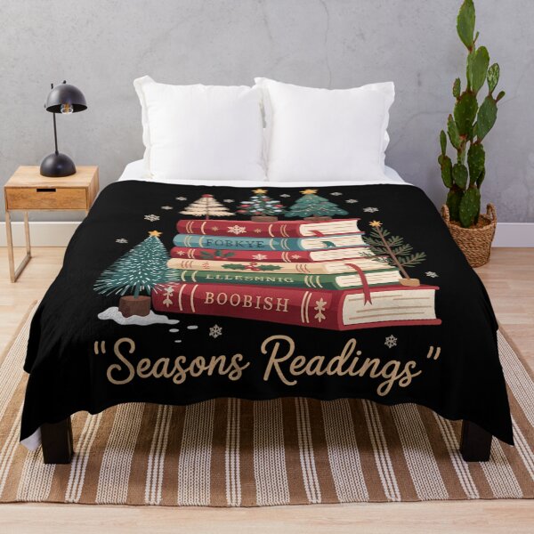 Item preview, Seasons Readings All Booked for Christmas Books designed and sold by WalshDrawnLaugh.
