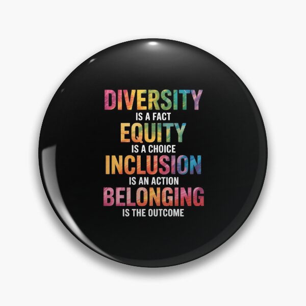 Item preview, Diversity is a Fact Equity isa Choice Inclusion is an Action (1) designed and sold by RayArmstrong.