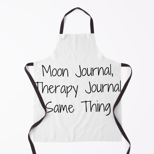 Item preview, Moon Journal, Therapy Journal, Same Thing designed and sold by Ninjacatoff.