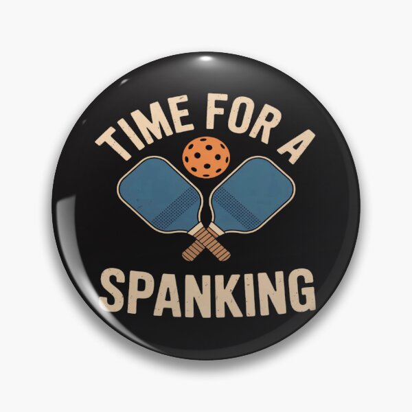 Item preview, Funny Time for A Spanking Sarcastic Pickleball Player Paddle designed and sold by JosephMelendez6.