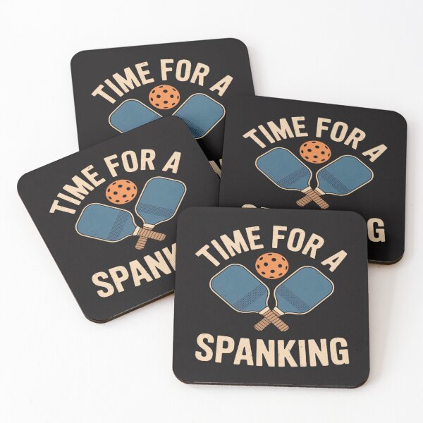 Item preview, Funny Time for A Spanking Sarcastic Pickleball Player Paddle designed and sold by JosephMelendez6.