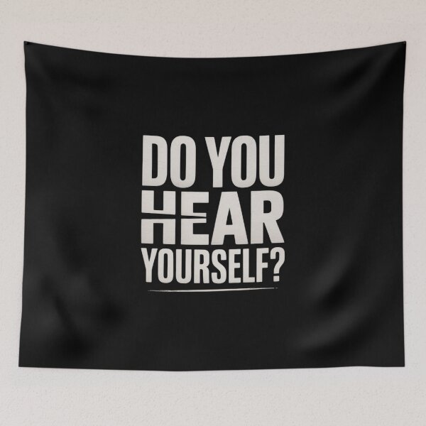 Item preview, Do You Hear Yourself designed and sold by AmparoBoyle.