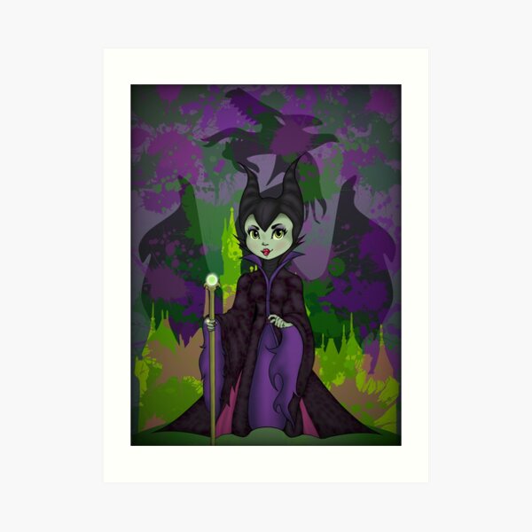 Mistress of All Evil Art Print