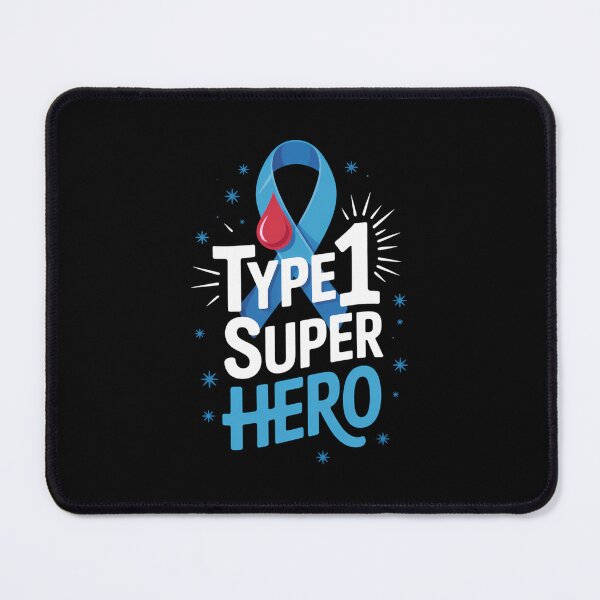 Item preview, Type 1 Diabetes Awareness Type One designed and sold by WalshDrawnLaugh.