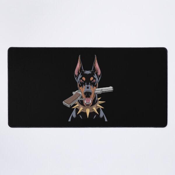 Item preview, Doberman Gun Dog Hardcore Tactical Street designed and sold by FranzFriesen.