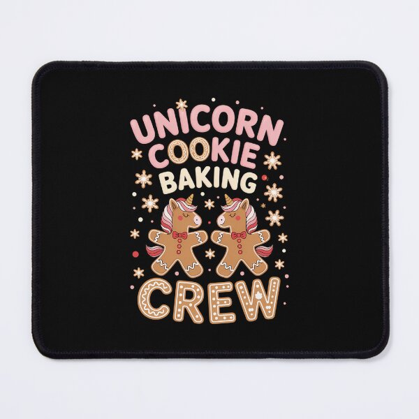 Item preview, Unicorn Cookie Baking Crew Christmas Gingerbread designed and sold by WalshDrawnLaugh.