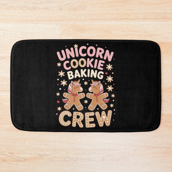 Item preview, Unicorn Cookie Baking Crew Christmas Gingerbread designed and sold by WalshDrawnLaugh.