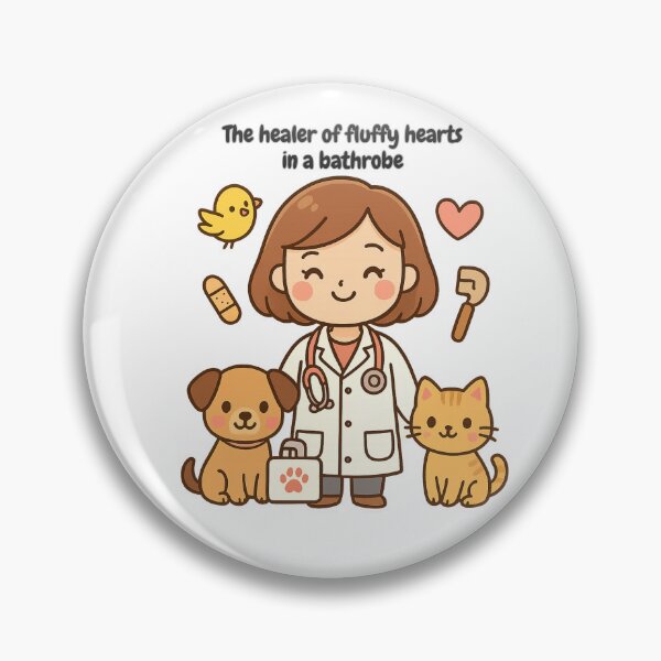 Item preview, Veterinarian kawaii style  designed and sold by KawaiiHero.