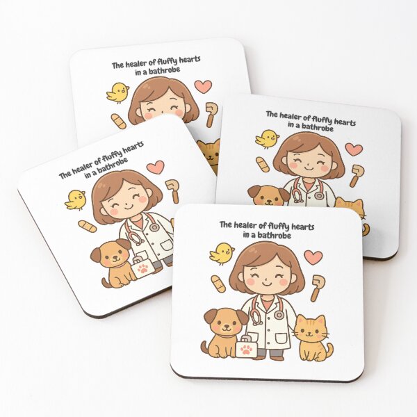Item preview, Veterinarian kawaii style  designed and sold by KawaiiHero.