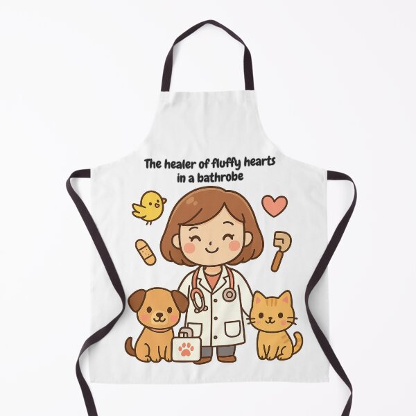 Item preview, Veterinarian kawaii style  designed and sold by KawaiiHero.