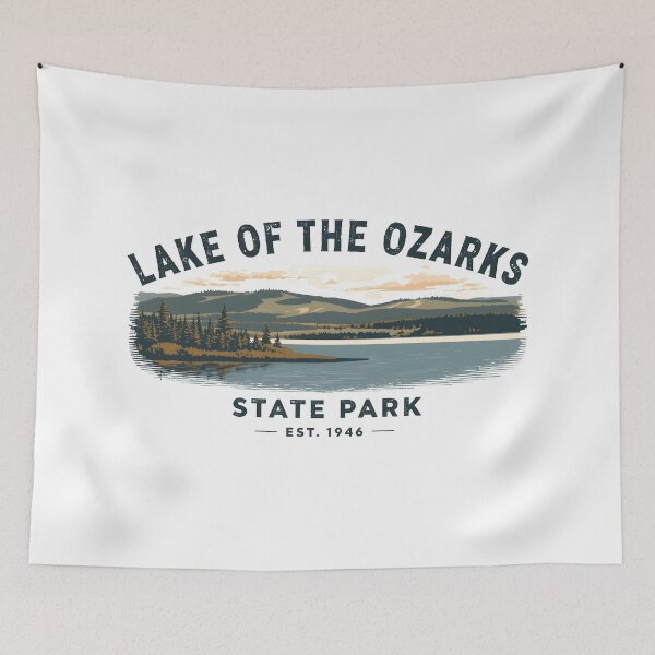 Item preview, Lake of the Ozarks State Park - Missouri  designed and sold by GoodOldVintage.