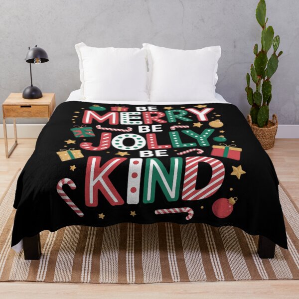 Artikelvorschau, Sei fröhlich, sei lustig, sei nett, frohe Weihnachten, Lehrer-Weihnachts-Pyjamas entworfen und verkauft von WalshDrawnLaugh.