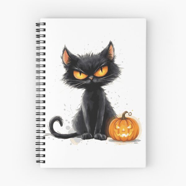 Item preview, Grumpy Black Cat Halloween designed and sold by NareArt.
