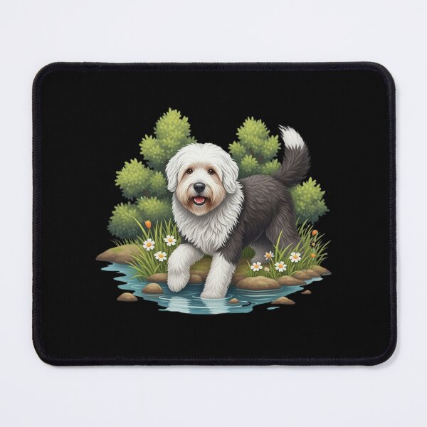 Item preview, My Dear Friends, Merry Christmas,Working Herding Dog Breeds Art, Border Collie, Australian Shepherd, Belgian Malinois, Kangal, Old English Sheepdog , Dog Lover Gift, Realistic Canine Design designed and sold by chipmuckdesignn.
