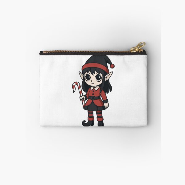 Item preview, Sad Gothic Elf – Creepy Cute Christmas Character designed and sold by Weasel Graphix.