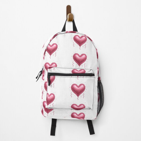 Item preview, Heart-shaped pink balloon with decorative confetti and ribbons, isolated on transparent, AI Generated designed and sold by dvoevnore.