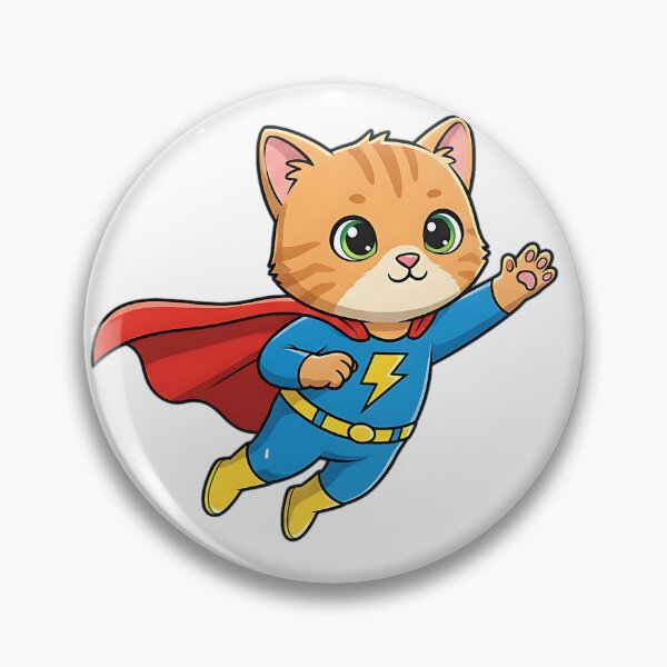 Item preview, serious supercat super hero  designed and sold by Metaverse8.