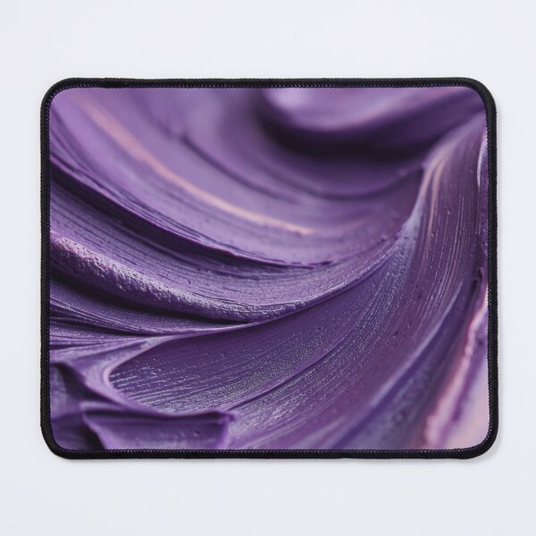 Item preview, Deep purple paint swirls on canvas designed and sold by anytka.