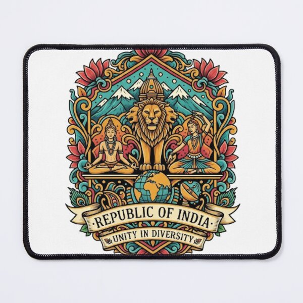 Item preview, REPUBLIC OF INDIA designed and sold by likbatonboot.