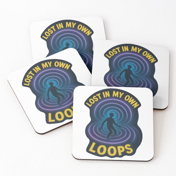 Item preview, Lost in My Own Loops – Trippy Surreal Design designed and sold by Weasel Graphix.