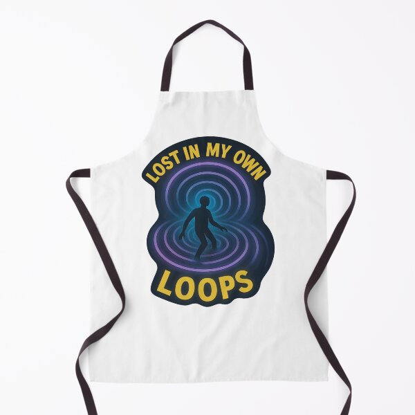 Item preview, Lost in My Own Loops – Trippy Surreal Design designed and sold by Weasel Graphix.