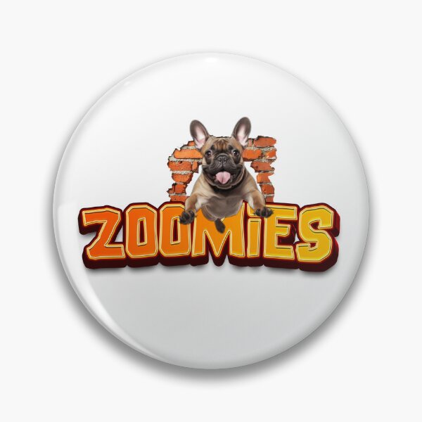 Item preview, Zoomies Mode: Activated – Funny French Bulldog Illustration designed and sold by So Sorted Design.