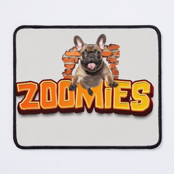 Item preview, Zoomies Mode: Activated – Funny French Bulldog Illustration designed and sold by So Sorted Design.