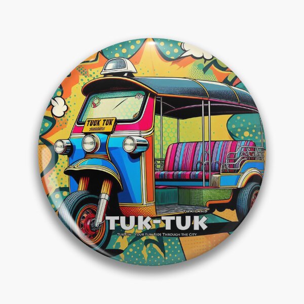 Item preview, TukTuk : Your Fun Ride Through the City designed and sold by Vanich-Panich.