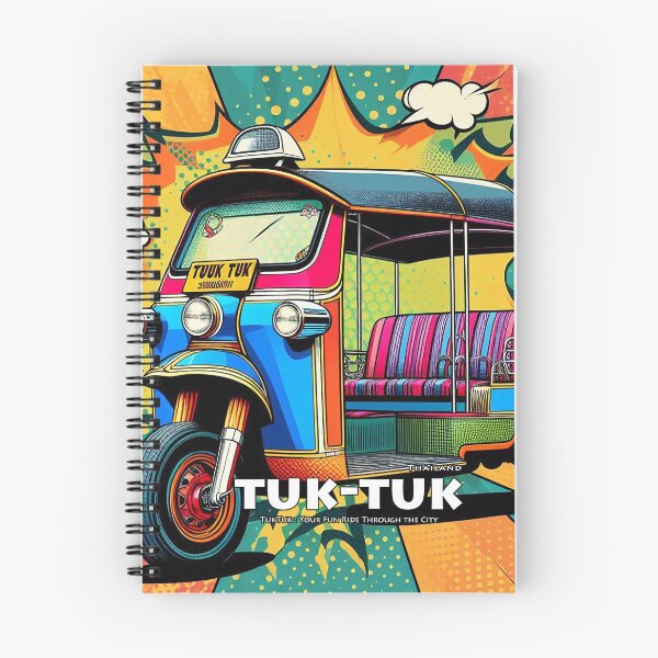 Item preview, TukTuk : Your Fun Ride Through the City designed and sold by Vanich-Panich.