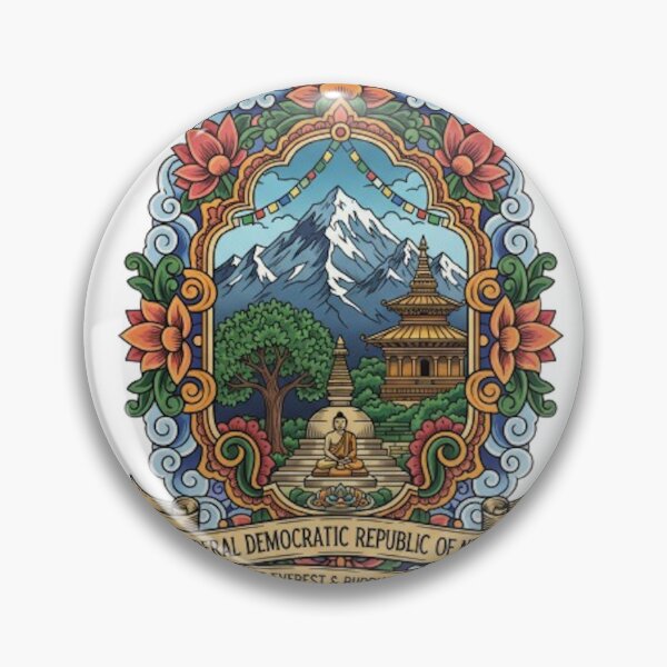 Item preview, FEDERAL DEMOCRATIC REPUBLIC OF NEPAL designed and sold by likbatonboot.