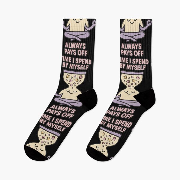 Item preview, Time I Spend By Myself Always Pays Off Positive Self Care Design designed and sold by TeeTimeTreasure.