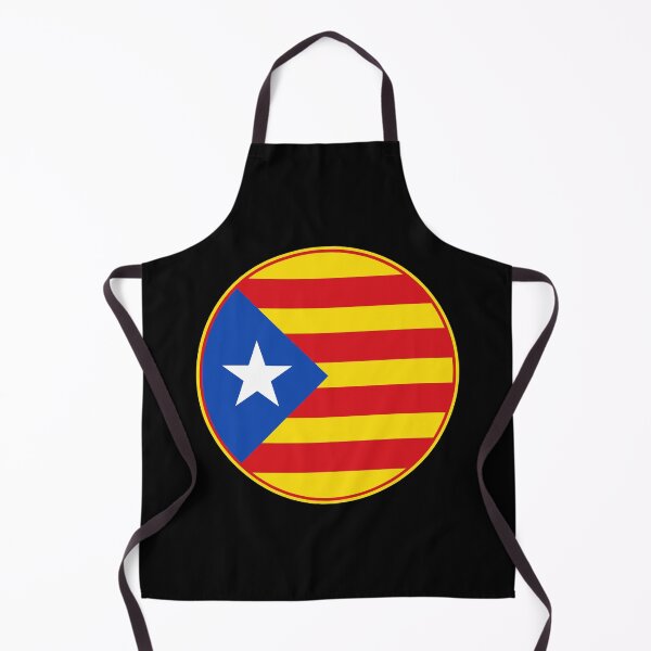Item preview, Estelada Blava Flag Round Graphic designed and sold by NTGUILTY.